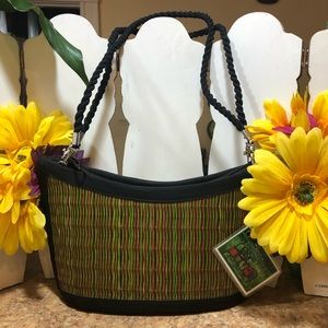 SARAYE Original Organic Grasses Tatami Purse, The Kim Ang Baskets of Cambodia
